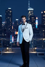 "Xavier" White Tuxedo Jacket