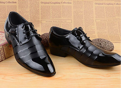 "Rockefeller" Black Vangelo Tuxedo Shoes