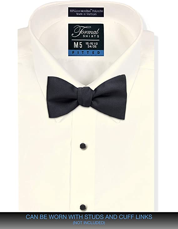 Luxe Microfiber® Men's Fitted Dress Shirt, Tuxedo Shirt – Tux-USA® Luxe Microfiber® Men's Fitted Dress Shirt, Tuxedo Shirt – Tux-USA®