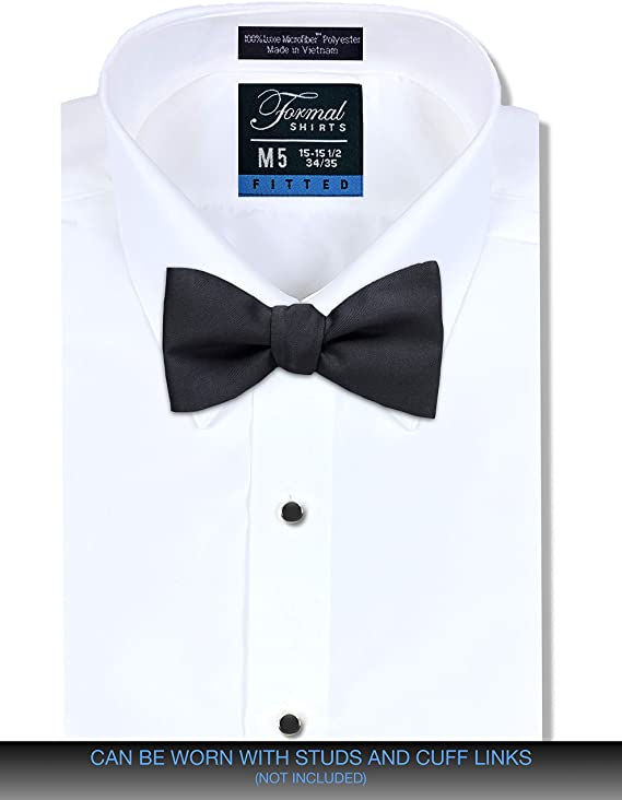 Luxe Microfiber® Men's Fitted Dress Shirt, Tuxedo Shirt – Tux-USA® Luxe Microfiber® Men's Fitted Dress Shirt, Tuxedo Shirt – Tux-USA®