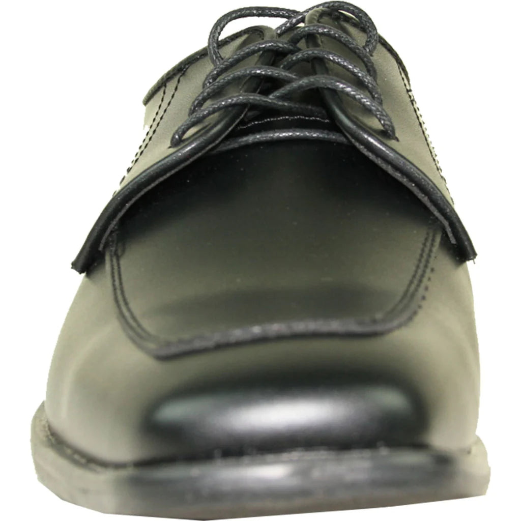 ALLURE MEN Dress Shoe AL01 Oxford Formal Tuxedo for Prom & Wedding 18 / Black / W