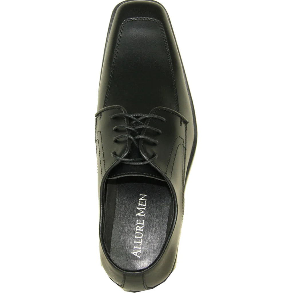 ALLURE MEN Dress Shoe AL01 Oxford Formal Tuxedo for Prom & Wedding 18 / Black / W ALLURE MEN Dress Shoe AL01 Oxford Formal Tuxedo for Prom & Wedding 18 / Black / W