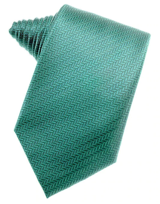 Herringbone Necktie Self Tie