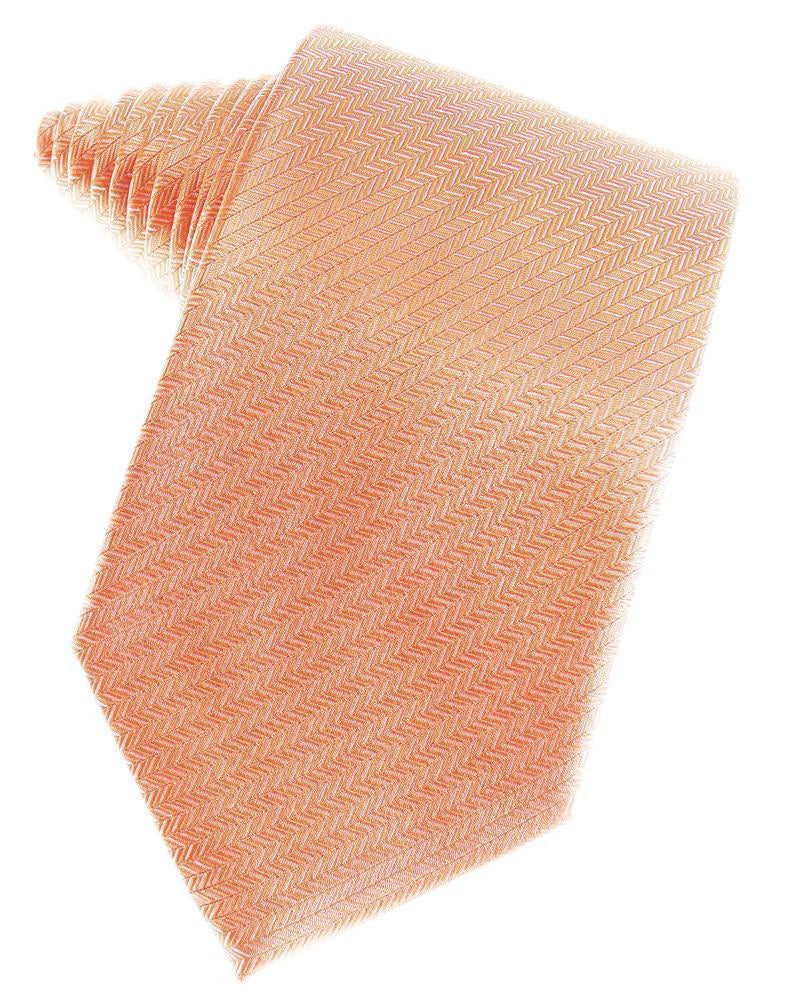 Herringbone Necktie Self Tie