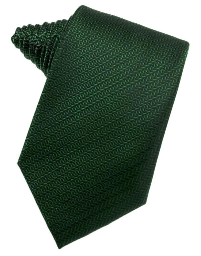 Herringbone Necktie Self Tie