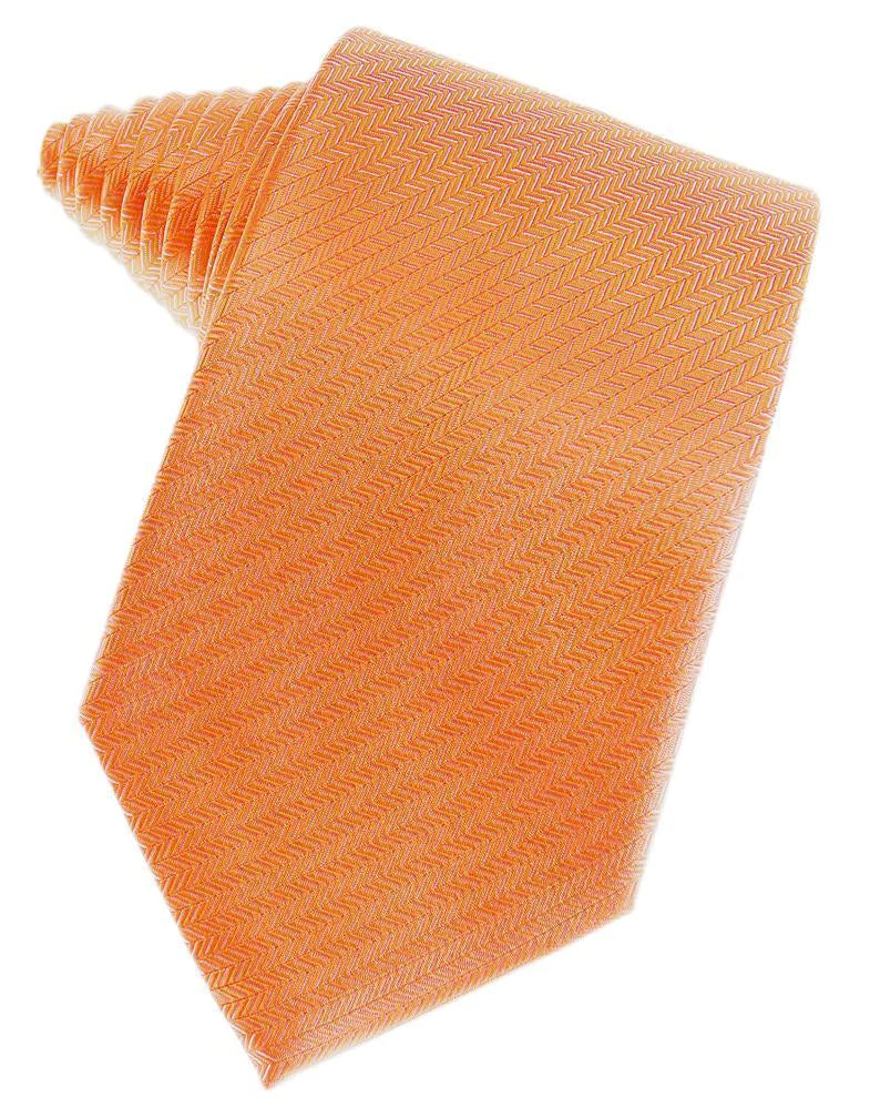 Herringbone Necktie Self Tie