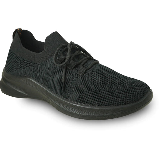 VANGELO Men Slip Resistant Shoe JIMMY-1 Black