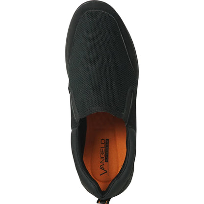 VANGELO Men Slip Resistant Shoe JIMMY-2 Black