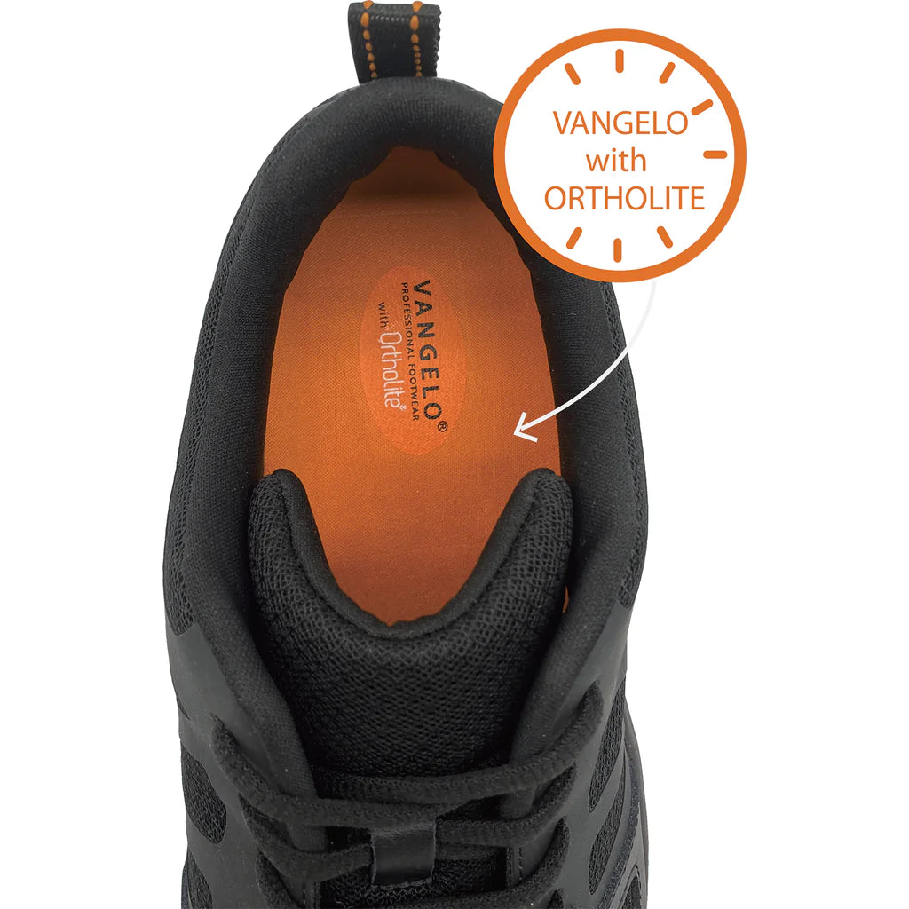 VANGELO Men Slip Resistant Shoe NICK-1 Black