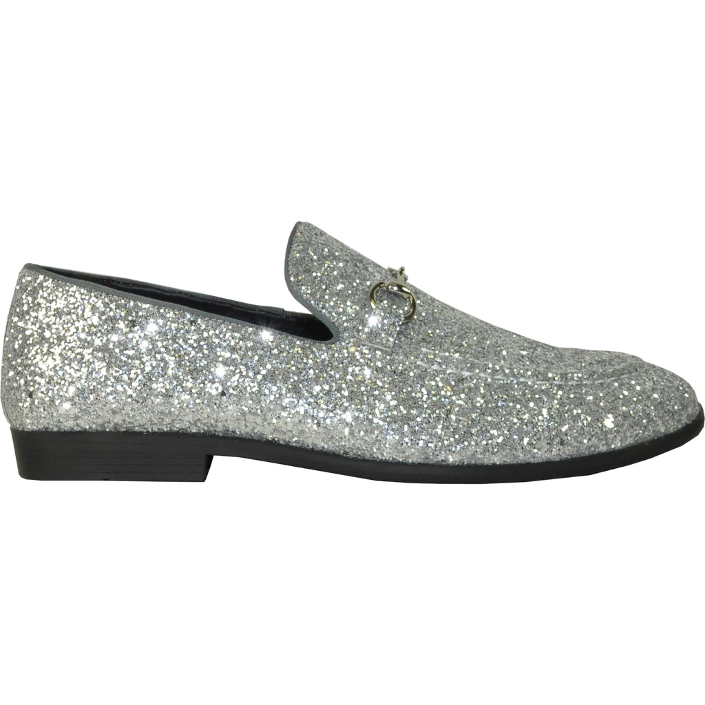 silver sparkly mens dress shoes Lawrence Silver Mens Dress Shoes