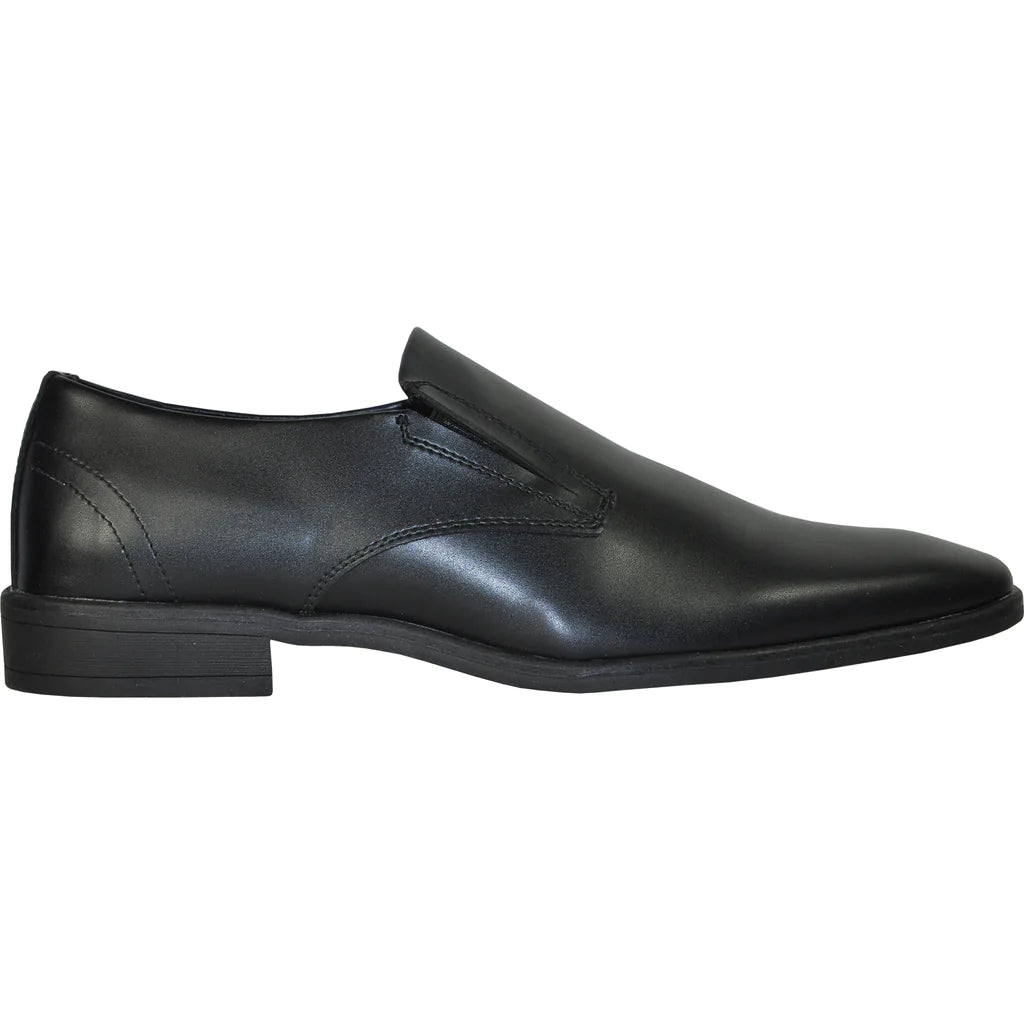 VANGELO Men Dress Shoe TUX-4 Loafer Formal Tuxedo for Prom & Wedding