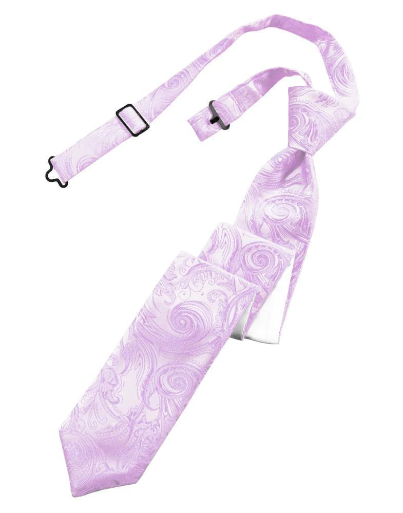 Tapestry Skinny Necktie Pre- Tied