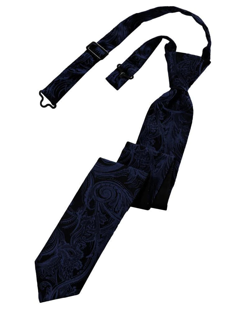 Tapestry Skinny Necktie Pre- Tied