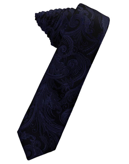 Tapestry Skinny Necktie Self Tie