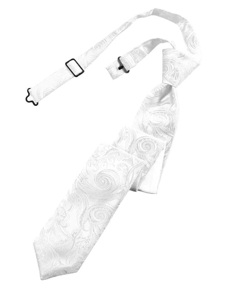 Tapestry Skinny Necktie Pre- Tied