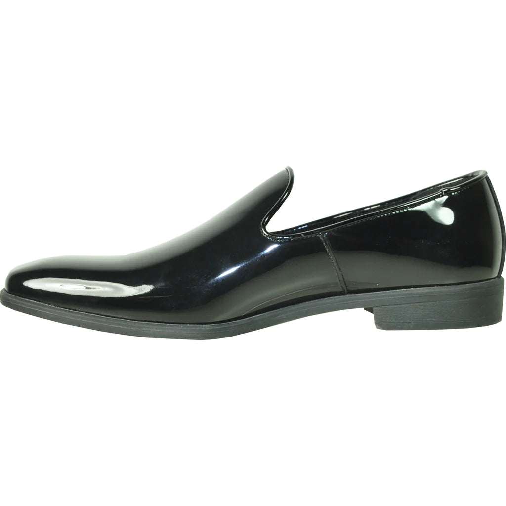 mens black dress shoes for wedding idocity Men's Black Lace-Up Formal Dress Shoes For Wedding And Business, Soft PU Leather