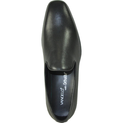 "Galileo" Black Matte Tuxedo Shoes