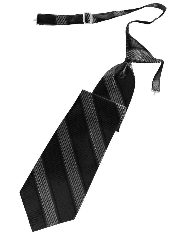 Venetian Stripe Necktie Pre-Tied