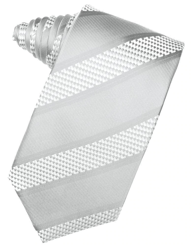 Venetian Stripe Necktie Self Tie