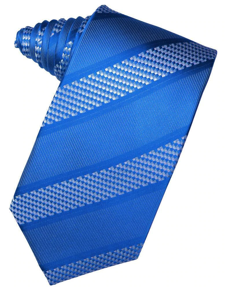 Venetian Stripe Necktie Self Tie