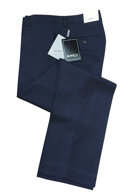 Bradley Midnight Navy Luxury Wool Blend Suit Pants - 
