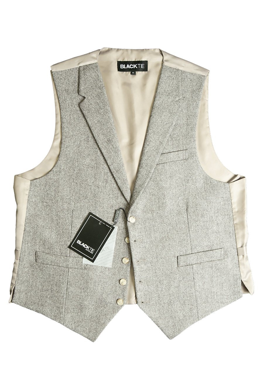 Camdyn Tweed Vest - XS / Brown - Chaleco Caballero