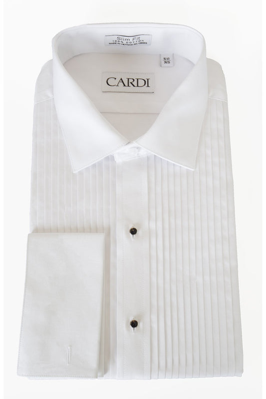 Charles White Spread Collar Tuxedo Shirt - 14.5 / 32-33 / 