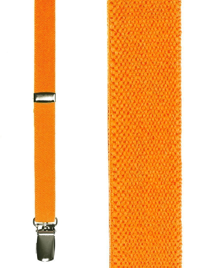 Charleston Suspenders 0.5 Width - Fluorescent Orange - 
