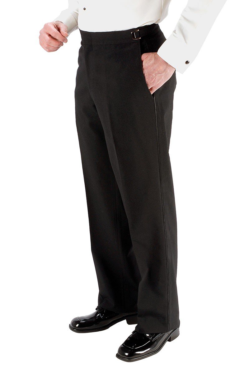 Christopher Black Luxury Viscose Blend Tuxedo Pants - 27-29 