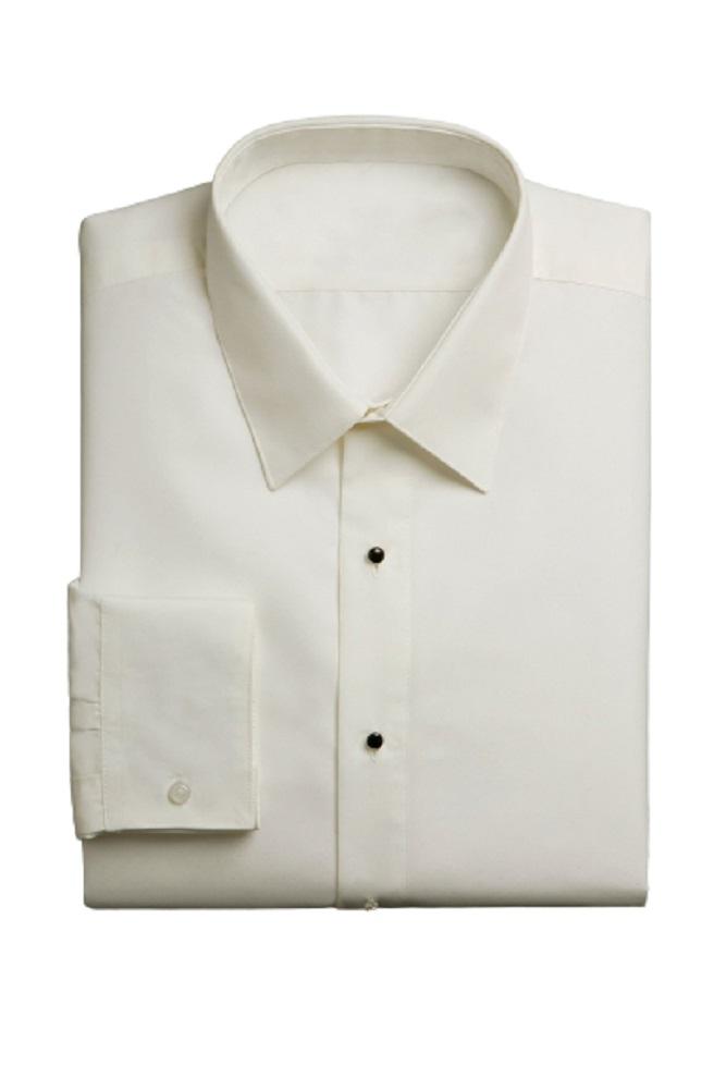 Como Ivory Laydown Tuxedo Classic Fit Shirt - Camisa 