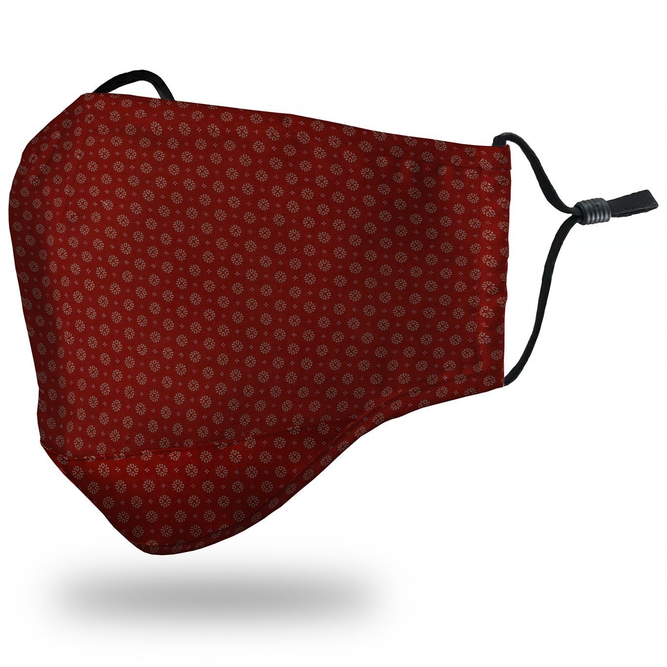 Face Mask Adult - Lattice Red - Face Mask