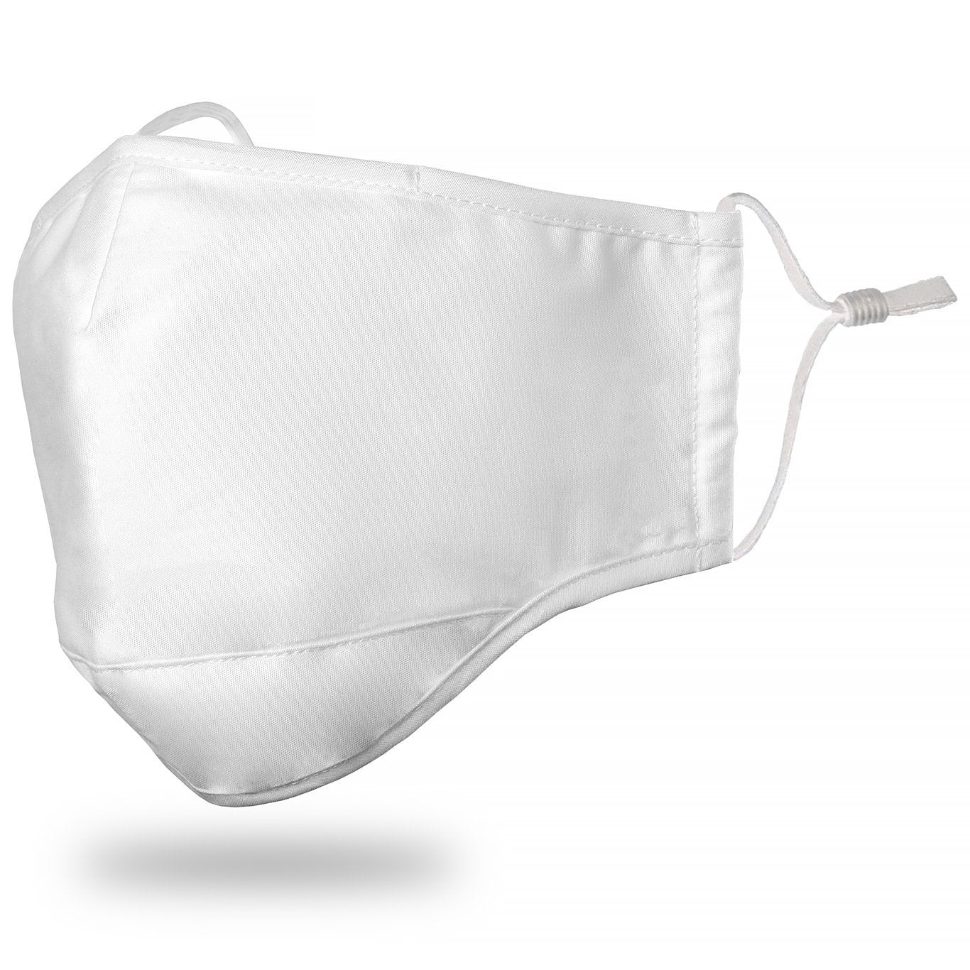 Face Mask Adult - Solid White - Face Mask