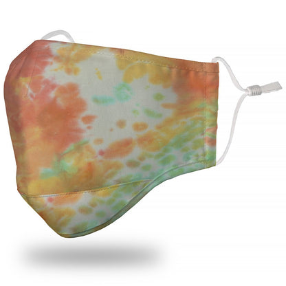 Face Mask Adult - Tie Dyed Multi-Color - Face Mask