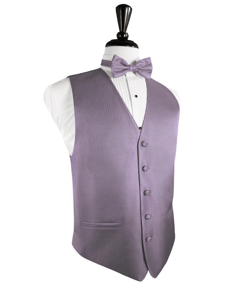 Herringbone Tuxedo Vest 2 - XS / Heather - Chaleco Caballero