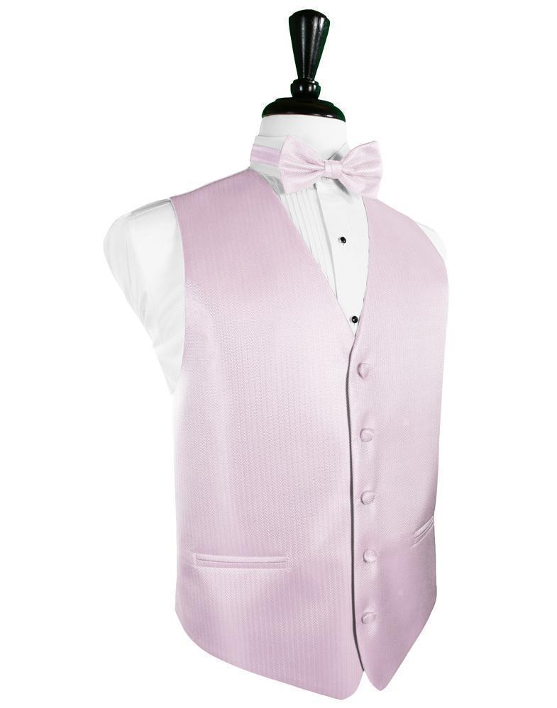 Herringbone Tuxedo Vest 4 - XS / Pink - Chaleco Caballero