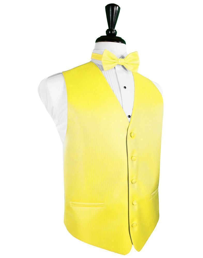 Herringbone Tuxedo Vest 6 - XS / Sunbeam - Chaleco Caballero