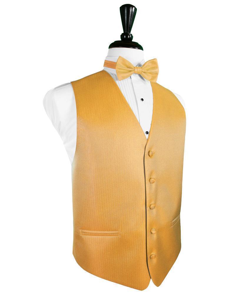 Herringbone Tuxedo Vest 8 - XS / Mandarin - Chaleco 