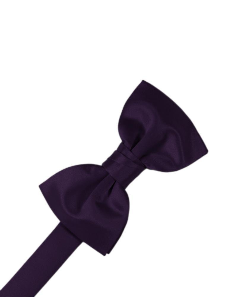 Luxury Satin Bow Tie - Amethyst - corbatin caballero