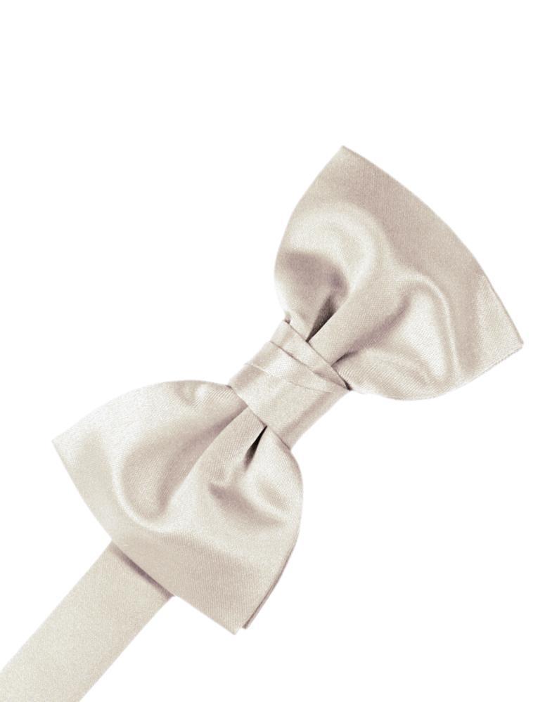 Luxury Satin Bow Tie - Angel - corbatin caballero