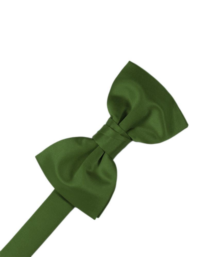 Luxury Satin Bow Tie - Clover - corbatin caballero