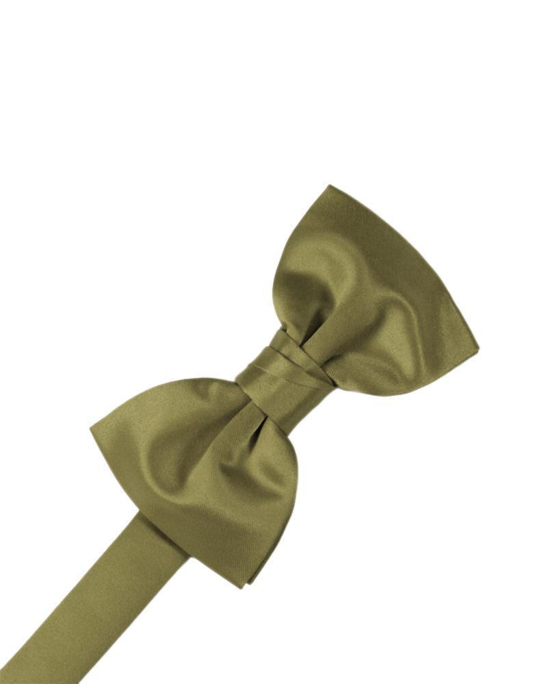 Luxury Satin Bow Tie - Fern - corbatin caballero