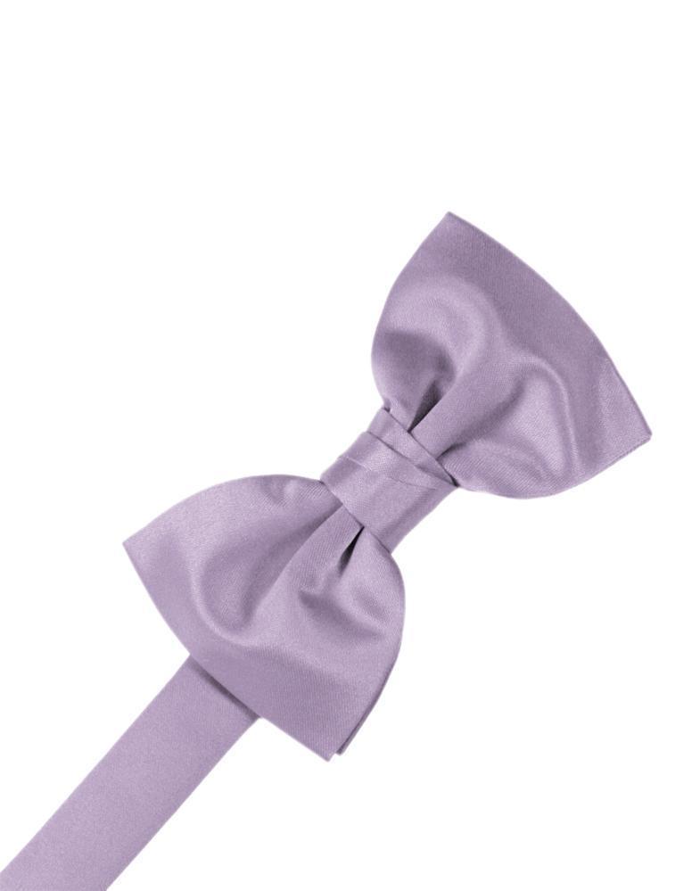 Luxury Satin Bow Tie - Heather - corbatin caballero