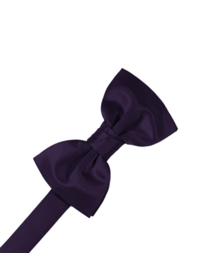 Luxury Satin Bow Tie - Lapis - corbatin caballero