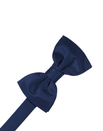 Luxury Satin Bow Tie - Peacock - corbatin caballero