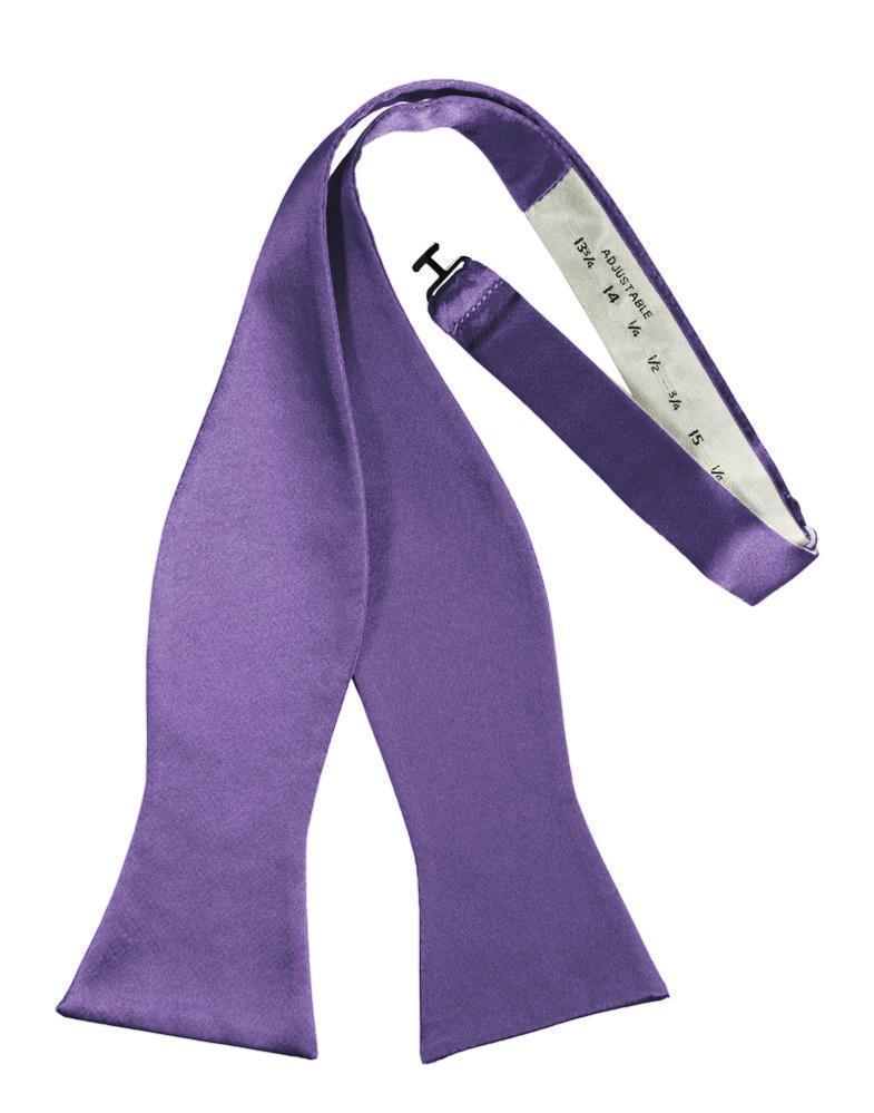 Luxury Satin Bow Tie - Self Tie - Freesia - corbatin 