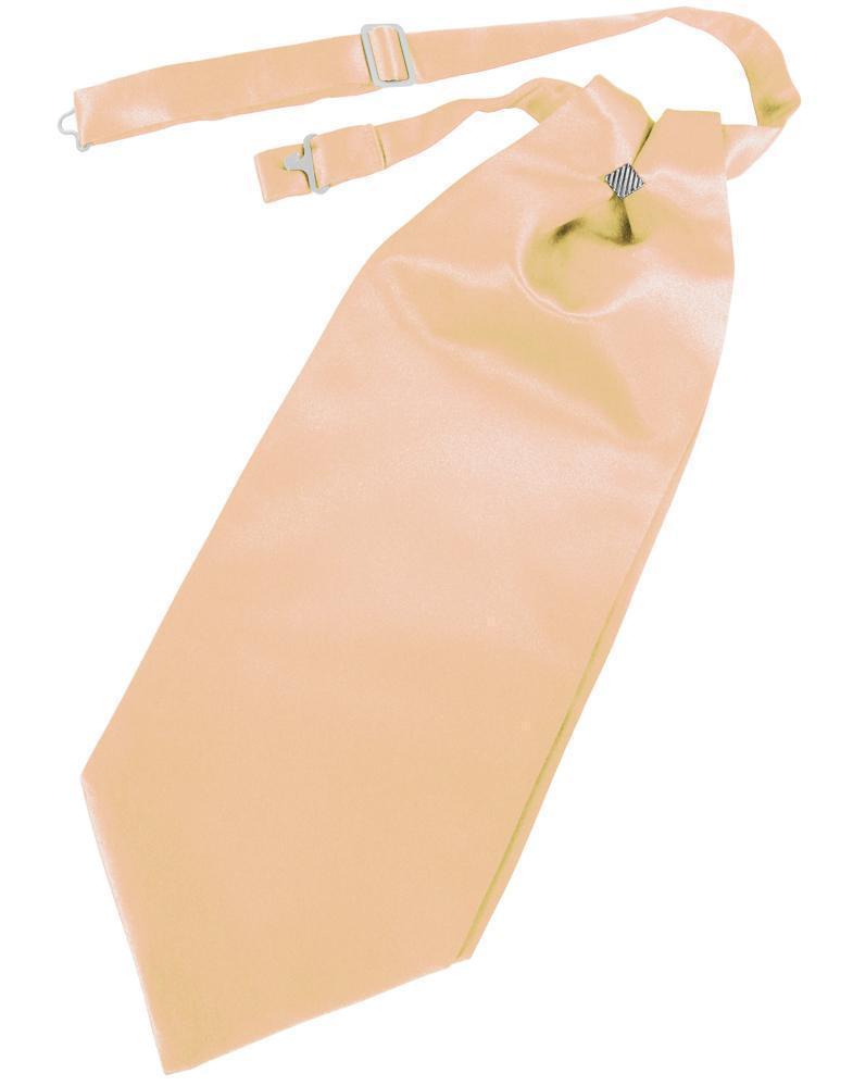 Luxury Satin Cravat - Apricot - corbata Caballero