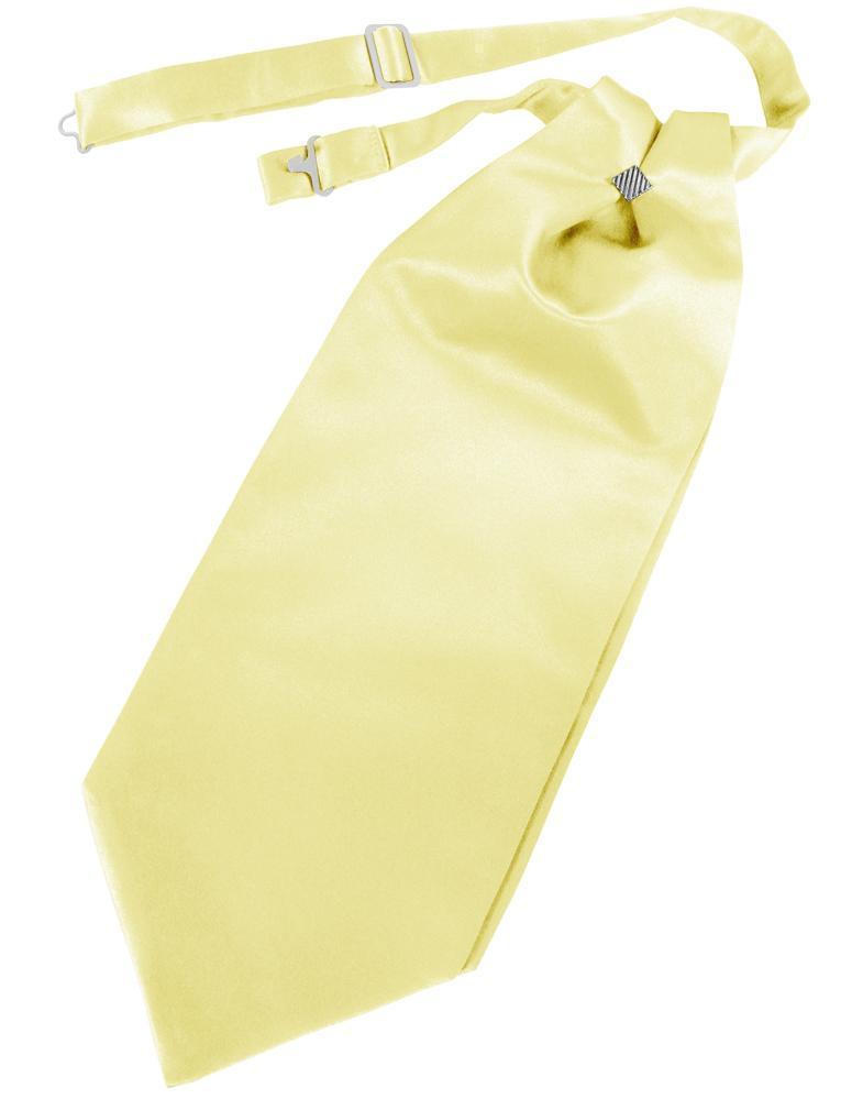 Luxury Satin Cravat - Banana - corbata Caballero