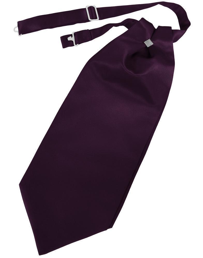 Luxury Satin Cravat - Berry - corbata Caballero