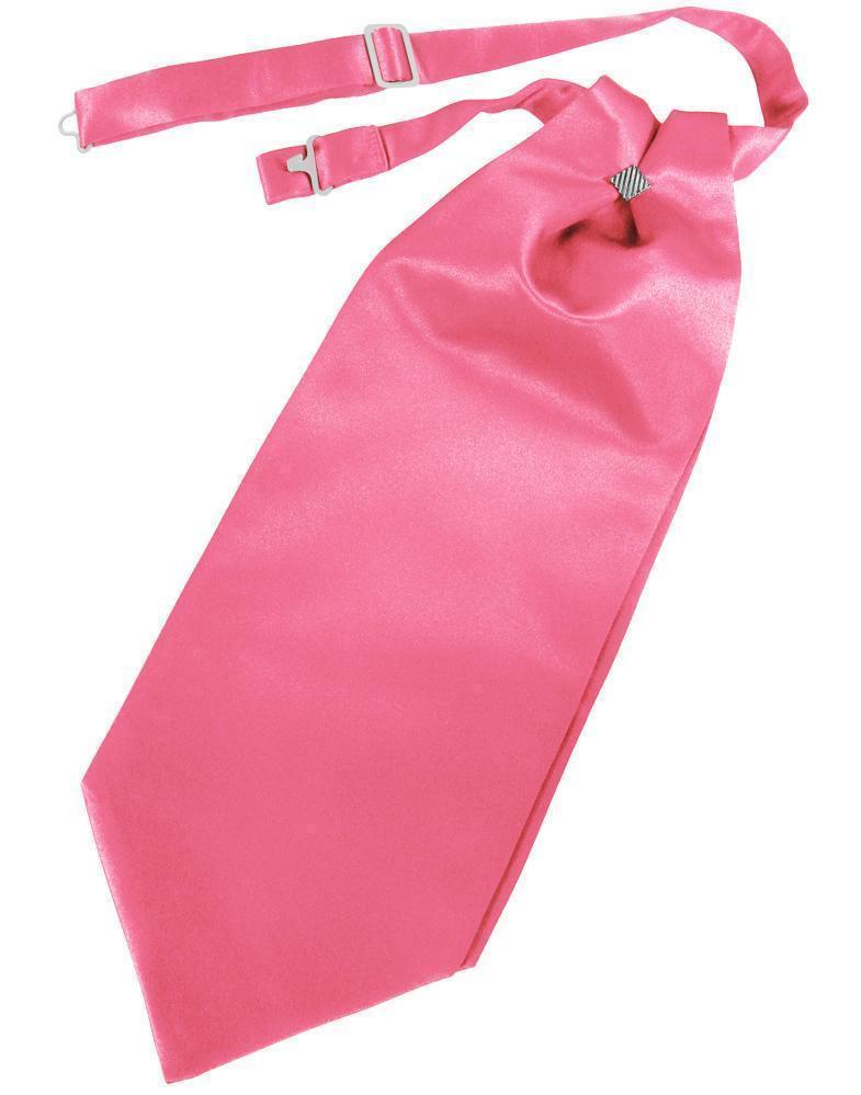 Luxury Satin Cravat - Bubblegum - corbata Caballero