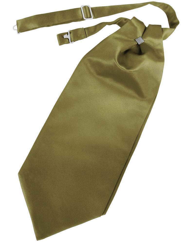 Luxury Satin Cravat - Fern - corbata Caballero